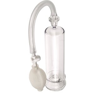 Pompă Penis Worx Beginners Power Transparent
