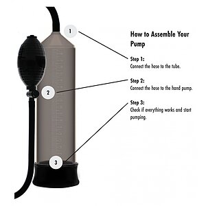 Pompă Vacuum Hidden Desire — Starter Discret Negru