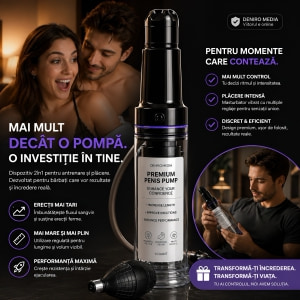 Pompă Vibrating Multi Pump Și Masturbator Transparent