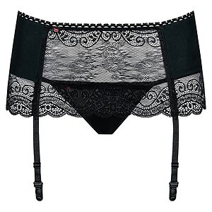 Portjartier Obsessive Miamor Negru S-M