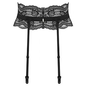 Portjartier Obsessive Nutris Negru XL-2XL