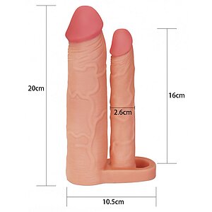 Prelungitor Double Penis Sleeve