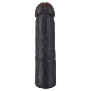Prelungitor Penis Big Sleeve Rezistent la Apă 22 cm Negru