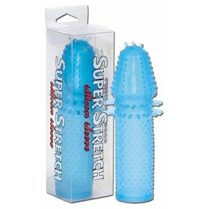 Prelungitor Penis Super Stretch Albastru pe Domnisoare.ro