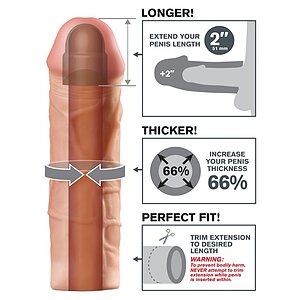 Prelungitor Pentru Penis FX Mega +5cm
