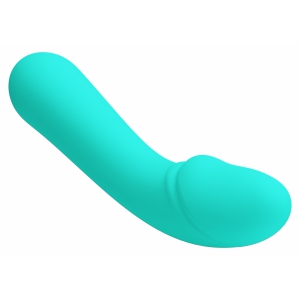 Pretty Love Cetus – Vibrator Punctul G 15 cm, 12 Moduri Albastru