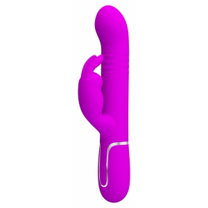 Pretty Love Coale Rabbit Vibrator 19.5 cm Mov Pretty Love Coale Rabbit Vibrator 19.5 cm Mov pe Domnisoare.ro