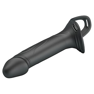 Pretty Love Landon cu Harness Reglabil și Dildo 16,8 cm Negru