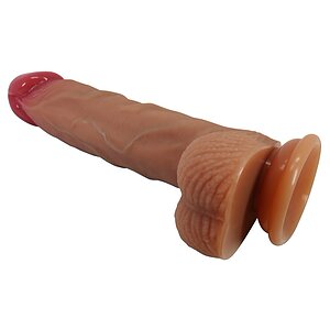 Pretty Love Lisle 20.6cm Dildo Din Silicon cu Bază Ventuză