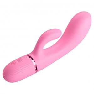 Pretty Love Marski Pink - Vibrator Rabbit 10 Funcții, USB Roz Pretty Love Marski Pink - Vibrator Rabbit 10 Funcții, USB Roz pe Domnisoare.ro