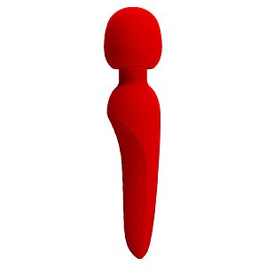 Pretty Love Meredith — Wand 7 Moduri, 21.5 cm, Roșu pe Domnisoare.ro