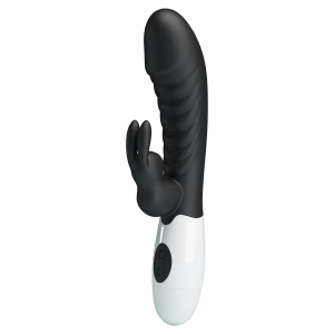 Pretty Love Naughty Bunny – Dublu Stimulator, 30 Moduri Negru Pretty Love Naughty Bunny – Dublu Stimulator, 30 Moduri Negru pe Domnisoare.ro