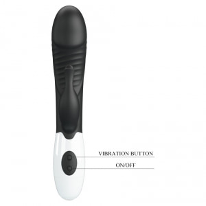 Pretty Love Rasmussen – Stimulator Dublu, 30 Moduri Negru