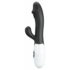Pretty Love Snappy Black — Iepuraș Dual, 30 Moduri Negru Pretty Love Snappy Black — Iepuraș Dual, 30 Moduri Negru pe Domnisoare.ro
