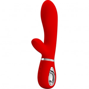 Pretty Love Thomas — Rabbit Vibrator 7 Moduri, Roșu Pretty Love Thomas — Rabbit Vibrator 7 Moduri, Roșu pe Domnisoare.ro