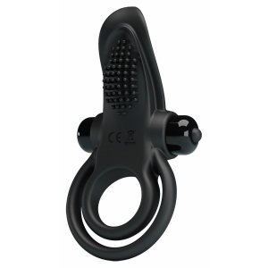 Pretty Love Vibrant Penis Ring Negru pe Domnisoare.ro