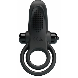 Pretty Love Vibrant Penis Ring Negru