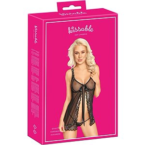 Babydoll Kissable Sandra Negru S-M