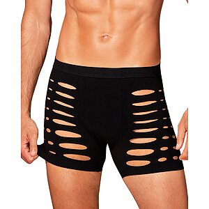 Boxeri Obsessive M104 Negru pe Domnisoare.ro