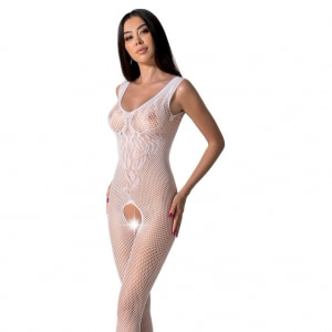 Catsuit Passion BS098 Alb pe Domnisoare.ro