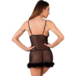 Chemise LivCo Zerunam Negru S-M