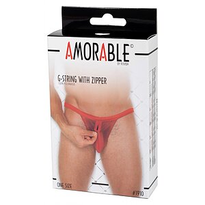Chilot Amorable David With Zipper Roșu S-L