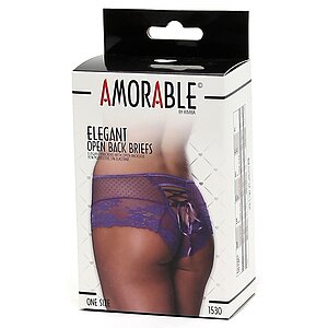 Chilot Amorable Open Back Mov S-L