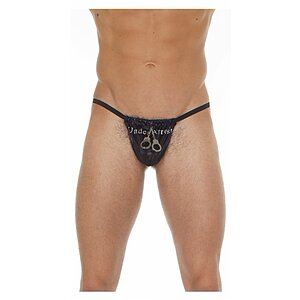Chilot Amorable Sebastian Thong Negru Chilot Amorable Sebastian Thong Negru pe Domnisoare.ro
