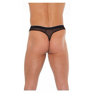 Chilot Amorable Transparent Spout Negru S-L