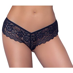 Chilot Cottelli Collection Evangeline Negru pe Domnisoare.ro