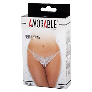 Chilot Open Butterfly Amorable Alb S-L