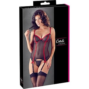 Corset Cottelli Collection Samira Negru M