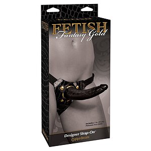 Designer Strap-On Pipedream Negru