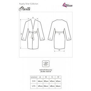 Halat LivCo Marita Negru L-XL