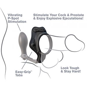 Inel Penis Gasm Negru