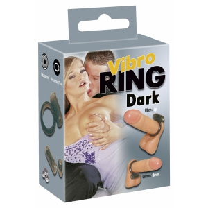 Inel Penis Vibro Ring Dark Negru
