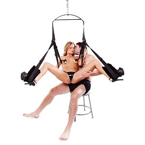 Leagăn Spinning Fetish Negru