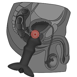 Masator Prostata Anal Indulgence Negru
