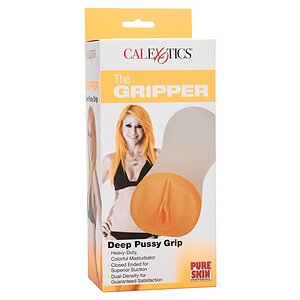Masturbator Deep Grip Portocaliu