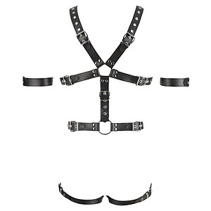 Mens Harness Zado Negru L-XL