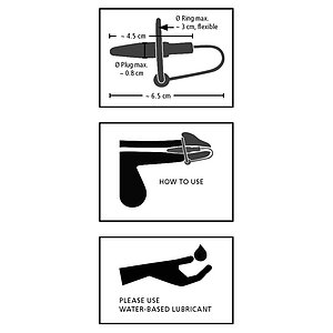 Penis Plug And Silicone Ring Mov