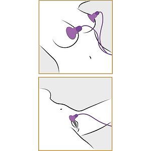 Pompă Sfârcuri Și Clitoris NMC Double Mov