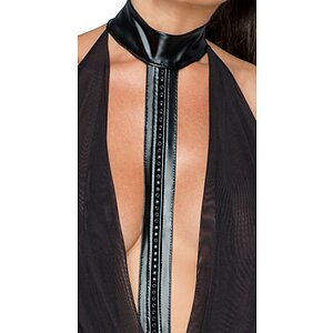 Rochie Noir Handmade Leia Negru S