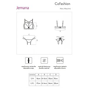 Set CoFashion Jemana Negru S-M