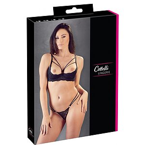 Set Cottelli Collection Kinsley Negru S