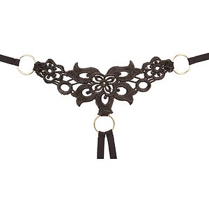 Set Cottelli Collection Paisley Negru S