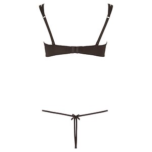 Set Cottelli Collection Paisley Negru S