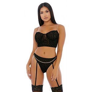 Set Forplay Chain Me Up Negru Set Forplay Chain Me Up Negru pe Domnisoare.ro
