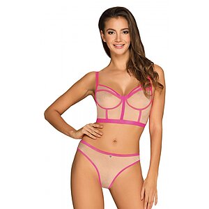 Set Obsessive Nudelia Roz Set Obsessive Nudelia Roz pe Domnisoare.ro