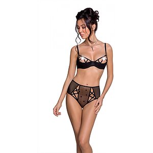 Set Passion Lovelia Bikini Negru Set Passion Lovelia Bikini Negru pe Domnisoare.ro